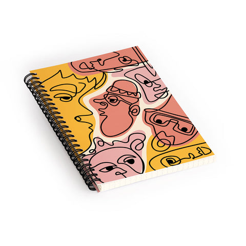 Alilscribble Why the long face Spiral Notebook