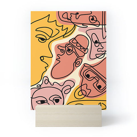 Alilscribble Why the long face Mini Art Print