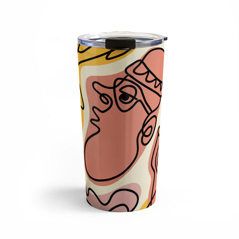 Alilscribble Why the long face Travel Mug