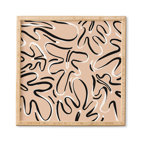 Alilscribble Wispy Framed Wall Art