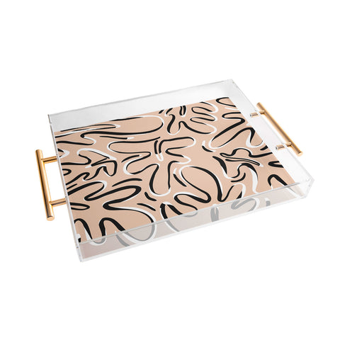 Alilscribble Wispy Acrylic Tray