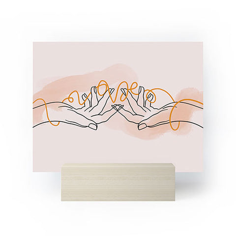 Alilscribble With Love Mini Art Print