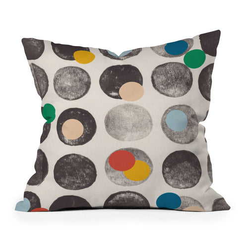 Alisa Galitsyna Add More Colors Outdoor Throw Pillow