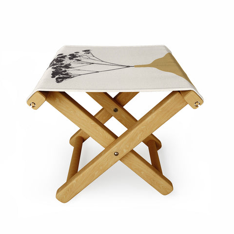 Alisa Galitsyna Blooms of Gypsophila 1 Folding Stool