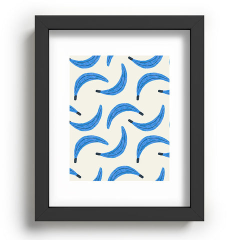 Alisa Galitsyna Blue Bananas Recessed Framing Rectangle