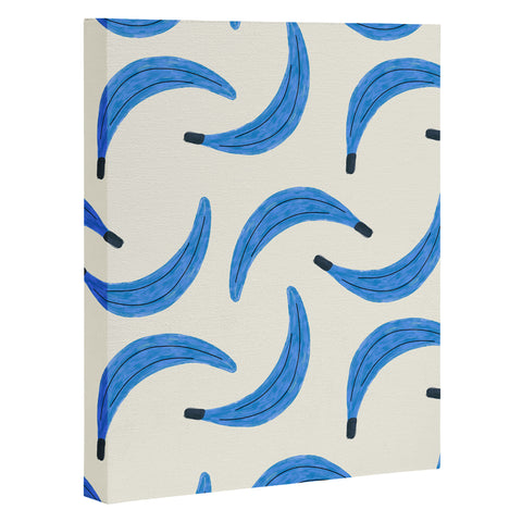 Alisa Galitsyna Blue Bananas Art Canvas