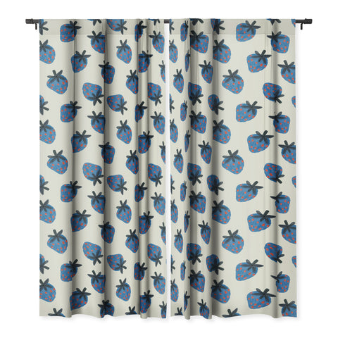 Alisa Galitsyna Blue Strawberries Blackout Non Repeat