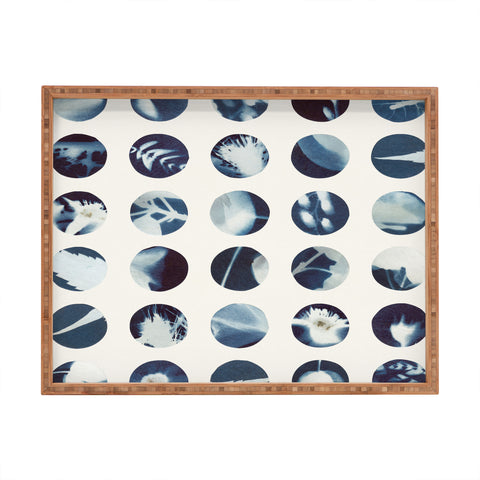 Alisa Galitsyna Botanical Cyanotypes Rectangular Tray