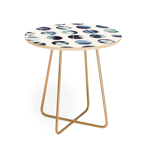 Alisa Galitsyna Botanical Cyanotypes Round Side Table