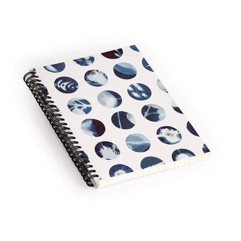 Alisa Galitsyna Botanical Cyanotypes Spiral Notebook
