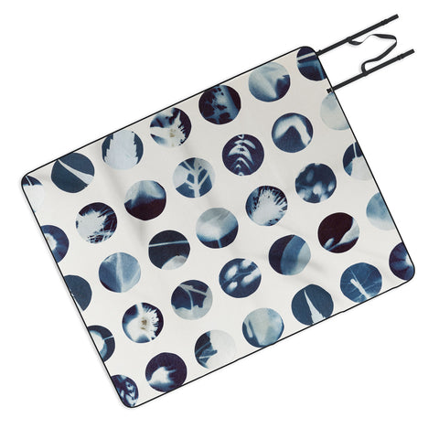 Alisa Galitsyna Botanical Cyanotypes Picnic Blanket