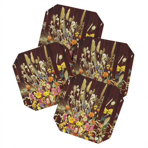 Alisa Galitsyna Bunch of Flowers 1 Coaster Set