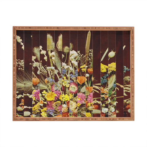 Alisa Galitsyna Bunch of Flowers 1 Rectangular Tray