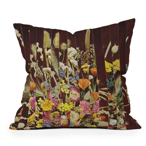 Alisa Galitsyna Bunch of Flowers 1 Outdoor Throw Pillow
