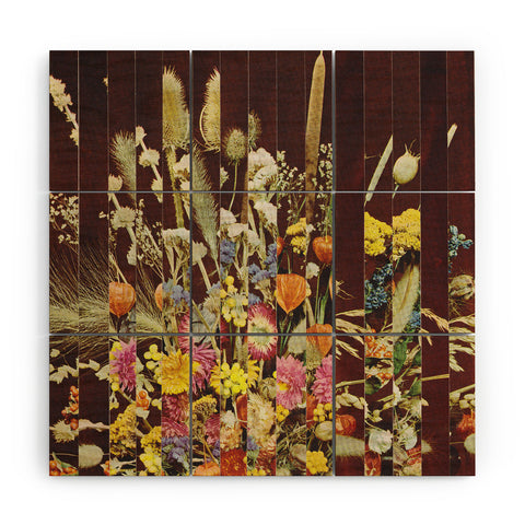 Alisa Galitsyna Bunch of Flowers 1 Wood Wall Mural