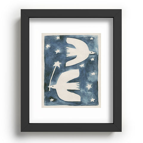 Alisa Galitsyna Celestial Birds V2 Recessed Framing Rectangle