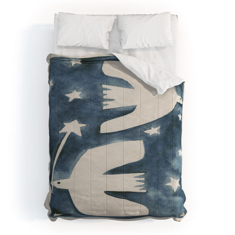 Alisa Galitsyna Celestial Birds V2 Comforter