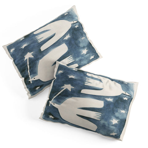 Alisa Galitsyna Celestial Birds V2 Pillow Shams