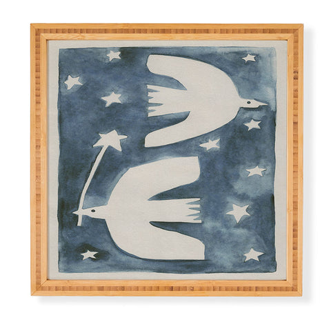 Alisa Galitsyna Celestial Birds V2 Framed Wall Art