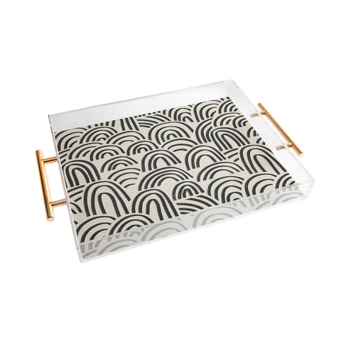 Alisa Galitsyna Charcoal Arches 1 Acrylic Tray