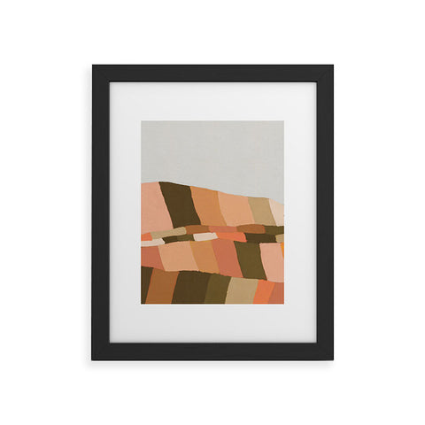 Alisa Galitsyna Colorful Hills II Framed Art Print