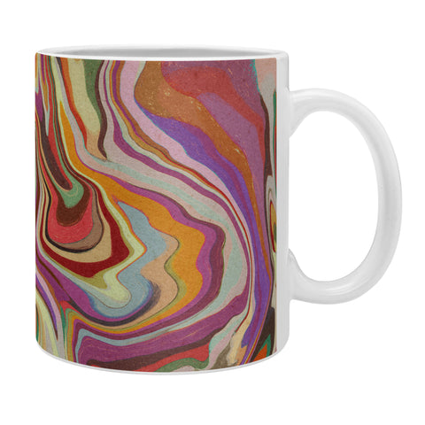 Alisa Galitsyna Colorful Liquid Swirl Coffee Mug