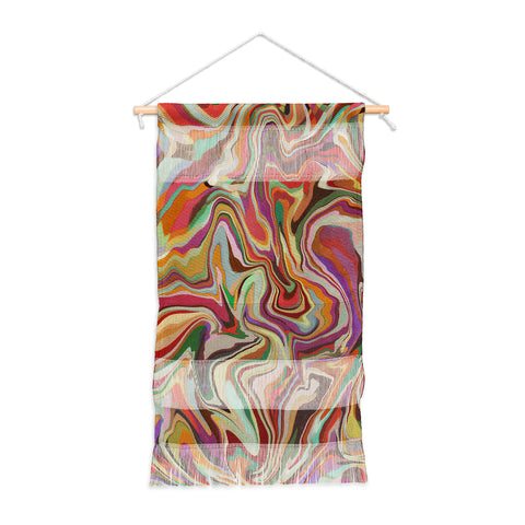 Alisa Galitsyna Colorful Liquid Swirl Wall Hanging Portrait