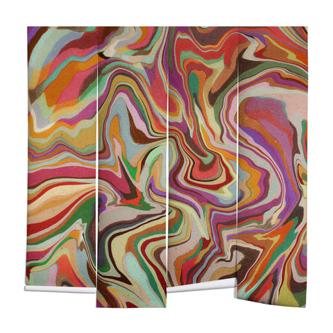 Alisa Galitsyna Colorful Liquid Swirl Wall Mural