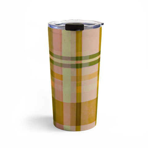 Alisa Galitsyna Colorful Plaid I Travel Mug