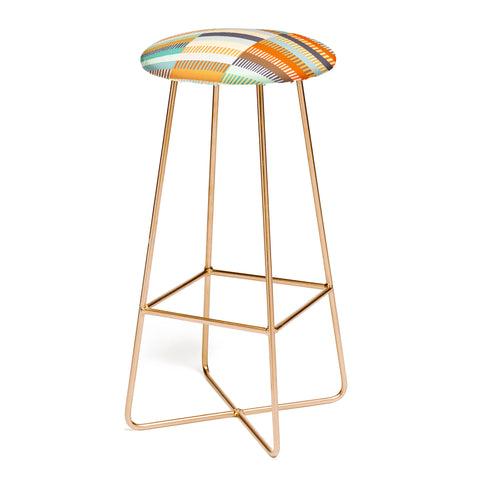 Alisa Galitsyna Fall Grandmothers Quilt I Bar Stool