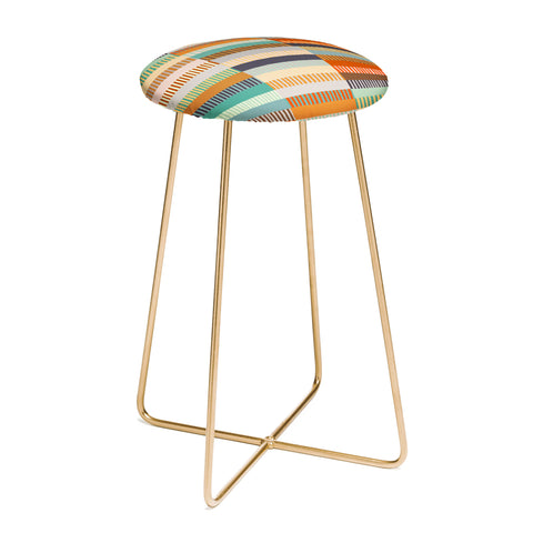 Alisa Galitsyna Fall Grandmothers Quilt I Counter Stool