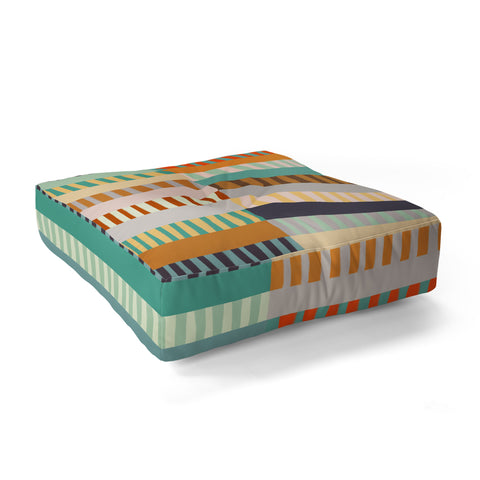 Alisa Galitsyna Fall Grandmothers Quilt I Floor Pillow Square