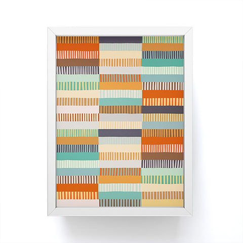 Alisa Galitsyna Fall Grandmothers Quilt I Framed Mini Art Print