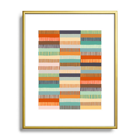 Alisa Galitsyna Fall Grandmothers Quilt I Metal Framed Art Print