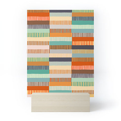 Alisa Galitsyna Fall Grandmothers Quilt I Mini Art Print