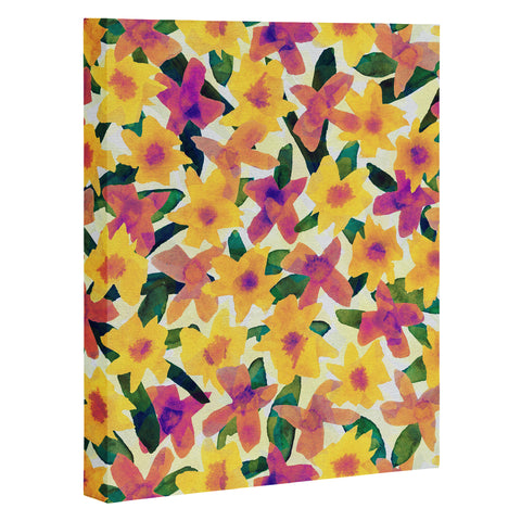 Alisa Galitsyna Fall Watercolor Garden Art Canvas