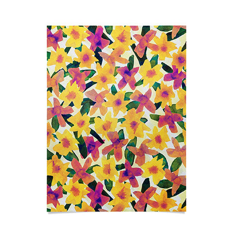 Alisa Galitsyna Fall Watercolor Garden Poster