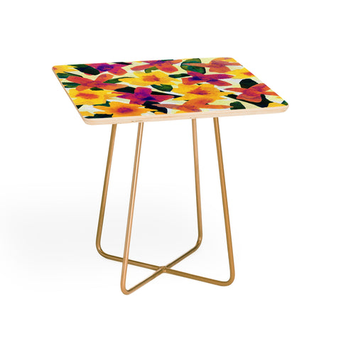 Alisa Galitsyna Fall Watercolor Garden Side Table