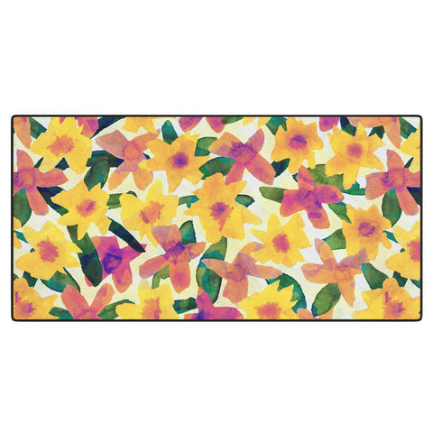 Alisa Galitsyna Fall Watercolor Garden Desk Mat