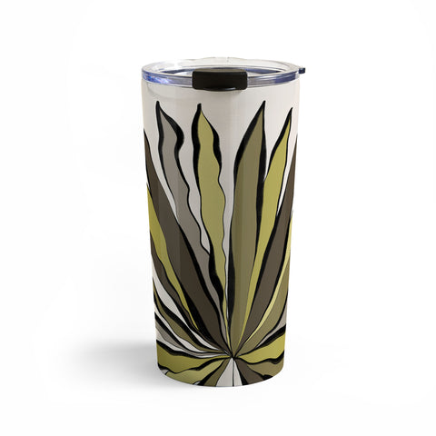Alisa Galitsyna Fan Palm Leaf Travel Mug