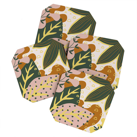 Alisa Galitsyna Floral Magic III Coaster Set