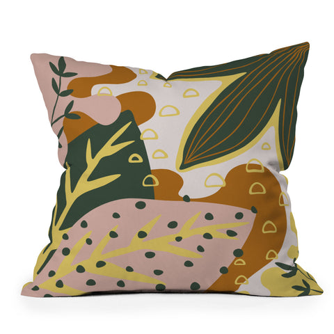 Alisa Galitsyna Floral Magic III Outdoor Throw Pillow