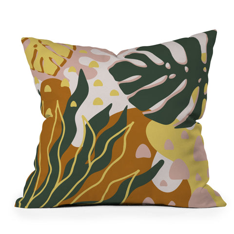 Alisa Galitsyna Floral Magic Outdoor Throw Pillow