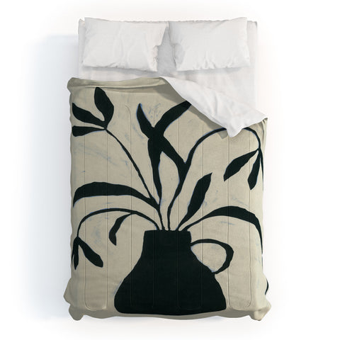 Alisa Galitsyna Floral Shadows V2 Comforter