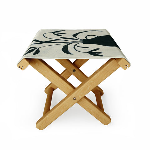 Alisa Galitsyna Floral Shadows V2 Folding Stool