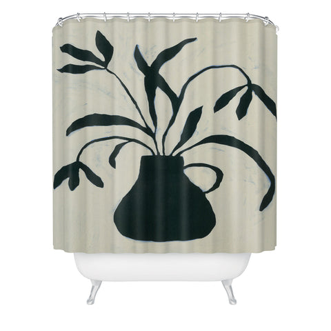 Alisa Galitsyna Floral Shadows V2 Shower Curtain