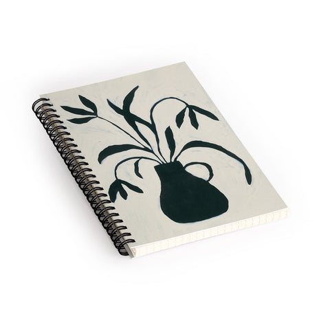 Alisa Galitsyna Floral Shadows V2 Spiral Notebook
