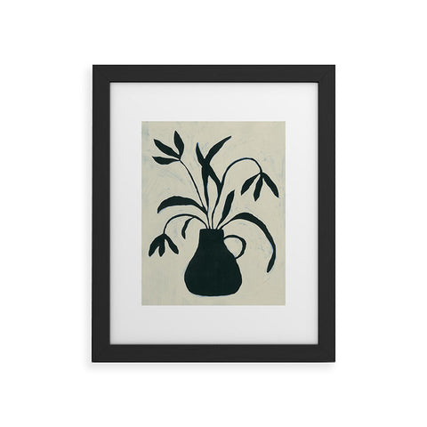 Alisa Galitsyna Floral Shadows V2 Framed Art Print
