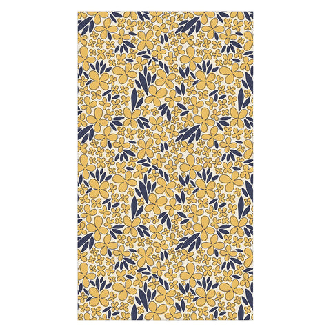 Alisa Galitsyna Four leaf Flower Pattern Tablecloth
