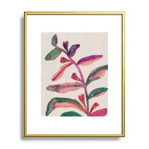 Alisa Galitsyna Garden Stories 1 Metal Framed Art Print